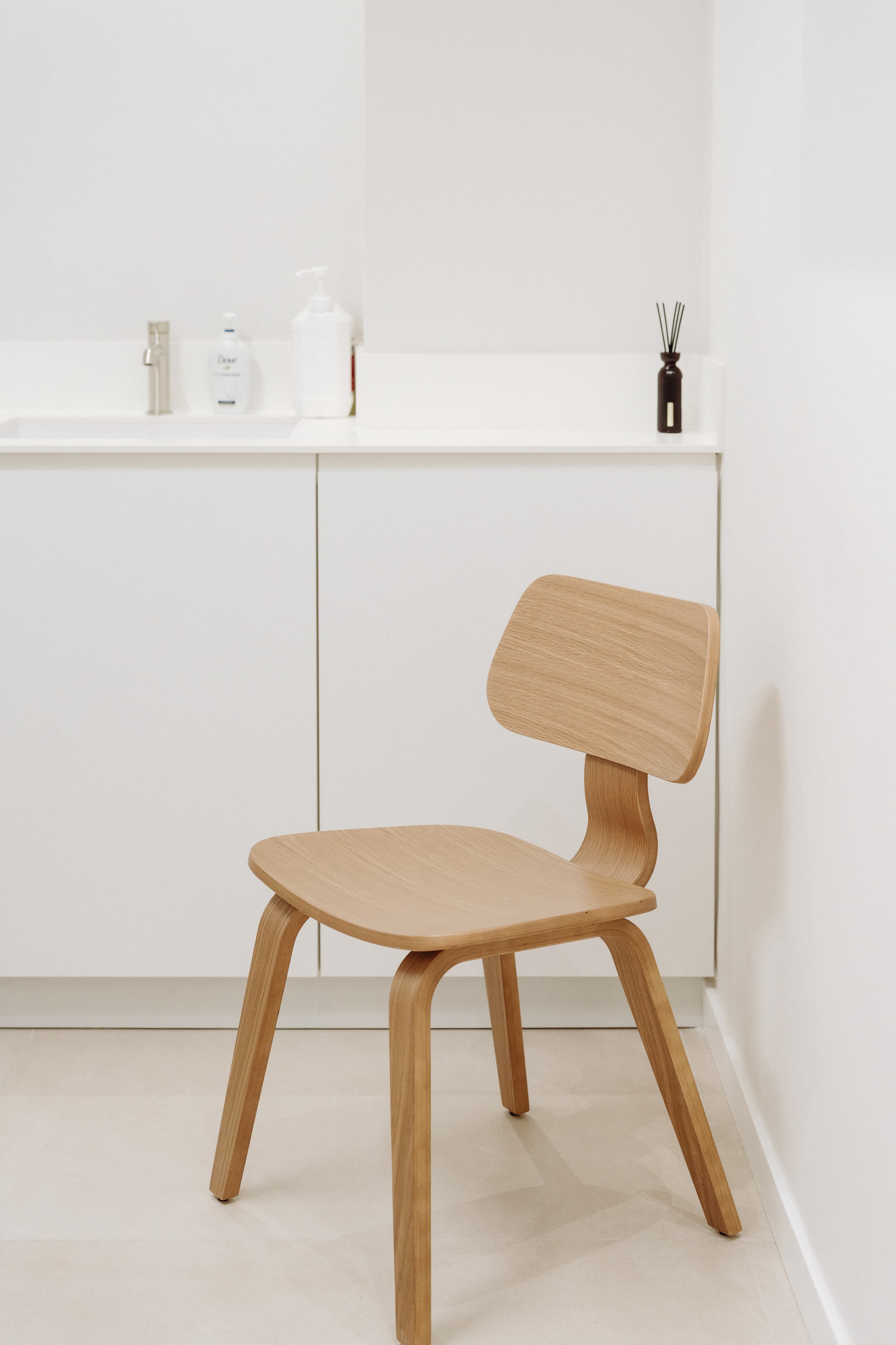 Detalle de la silla de una de las salas de consulta