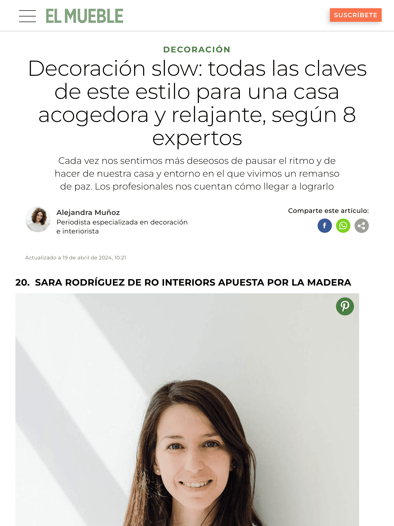 Decoración slow: todas las claves de este estilo para una casa acogedora y relajante, según 8 expertos